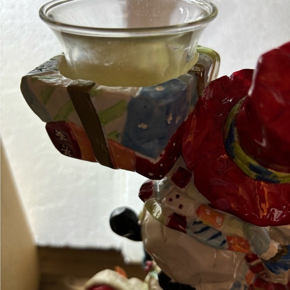 Home Interiors Snowman Candle Holder - Picture 9 of 9